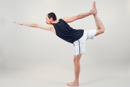 Yoga Pose Standing Bow
